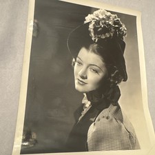 Original 1937 George Hurrell Photo MYRNA LOY MGM-PARNELL Vintage Press Portrait