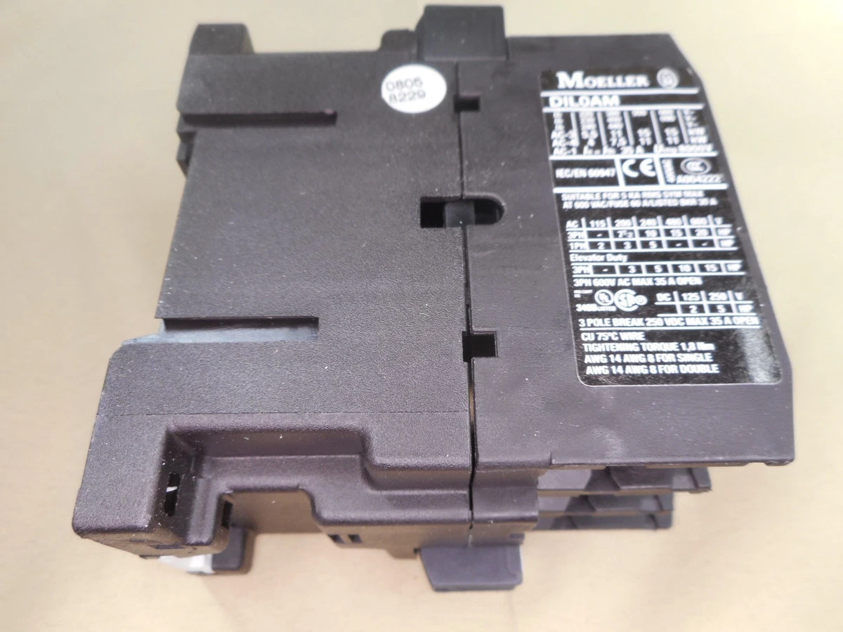 MOELLER DIL0AM 120V relay (NIB)