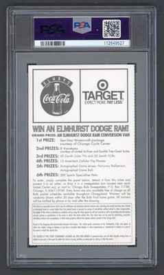 1997 NBA Finals Game 1 Ticket Stub PSA 5 Bulls Jazz Michael Jordan