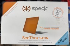 New Speck See Thru Satin Hard Case for MacBook Air 11-Inch Laptop In Wild Salmon
