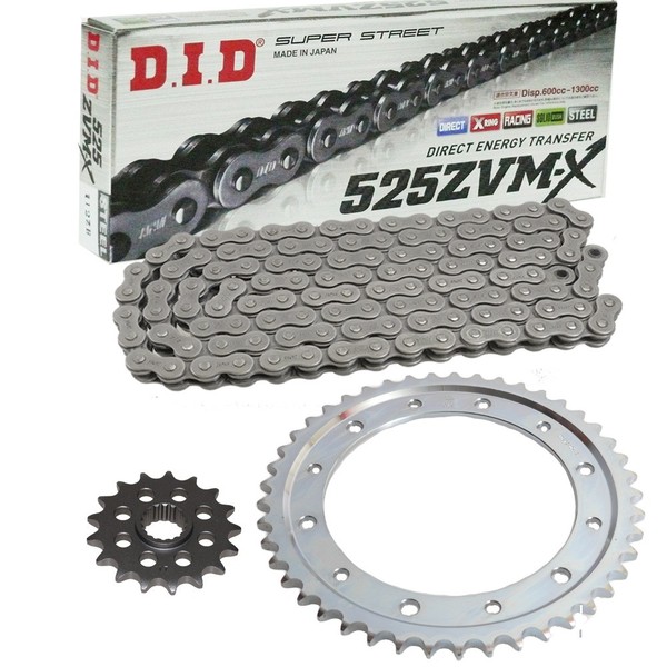 Kettensatz Triumph Speedmaster 865 05-15 Kette DID 525 ZVM-X 112 Offen 18/42-image