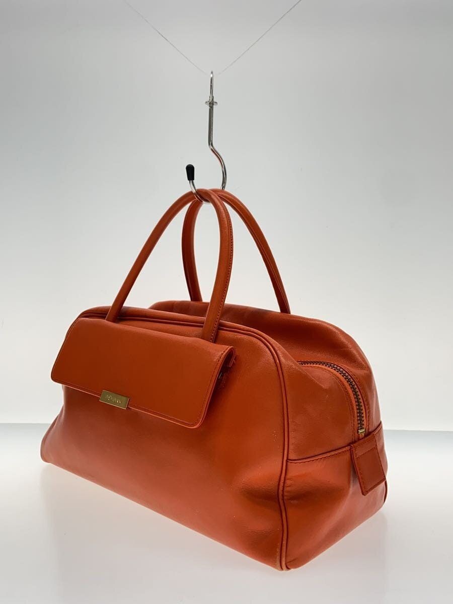 BORSA YVES SAINT LAURENT arancione SOLIDA usata