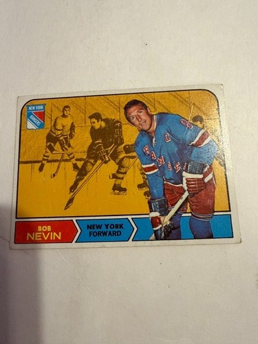 Bob Nevin #76 1968 Topps card