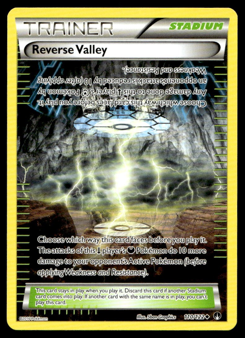 LP Reverse Valley [XY - BREAKpoint 110/122] Uncommon Pokemon TCG