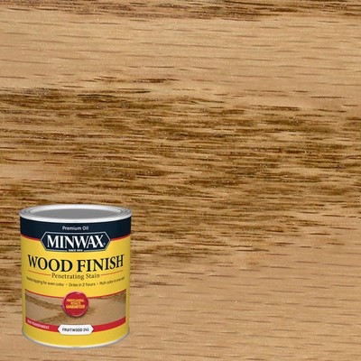 Minwax Wood Finish Semi-Transparent Fruitwood Oil-Based Oil Stain 1 Qt.