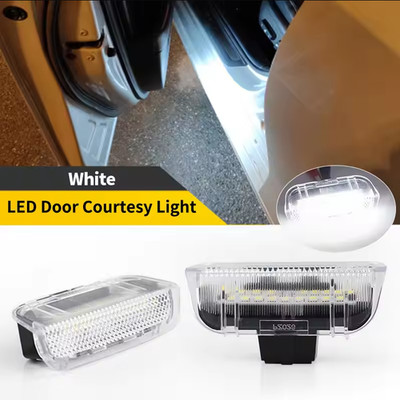 2x LED Courtesy Side Step Under Door Light For Eos Golf Scirocco Tiguan Touareg