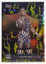 CHAD GABLE 2025 Topps Chrome WWE Cactus Jack Black & Yellow Refractor #88