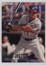 1996 Fleer Team Sets Atlanta Braves David Justice #7 0q3