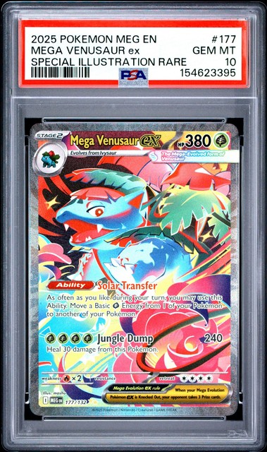 Mega Venusaur Ex #177 (Mega Evolution)