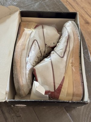 1986 Nike Air Jordan 2 Size 9.5 w/Original Box & Hang tag ~ Made In Italy $3,175