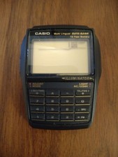 Casio Data Bank DBC-32 Gold Unused Digital Watch From Japan