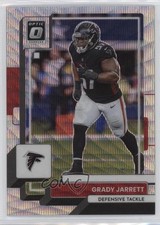 2022 Panini Donruss Optic Wave Prizm 75/300 Grady Jarrett #11 1d1o