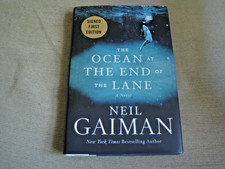Product Image: NEIL GAIMAN SIGNED - THE OCEAN AT THE END OF THE LANE - Limited First Edition