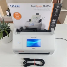 Epson RapidReceipt RR-600W Wireless Desktop Color Duplex Receipt and Document