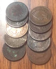 Indian Cents 1800s/1900s  Cull/Ugly Get (10) Get These Actual Old Penny’s E428