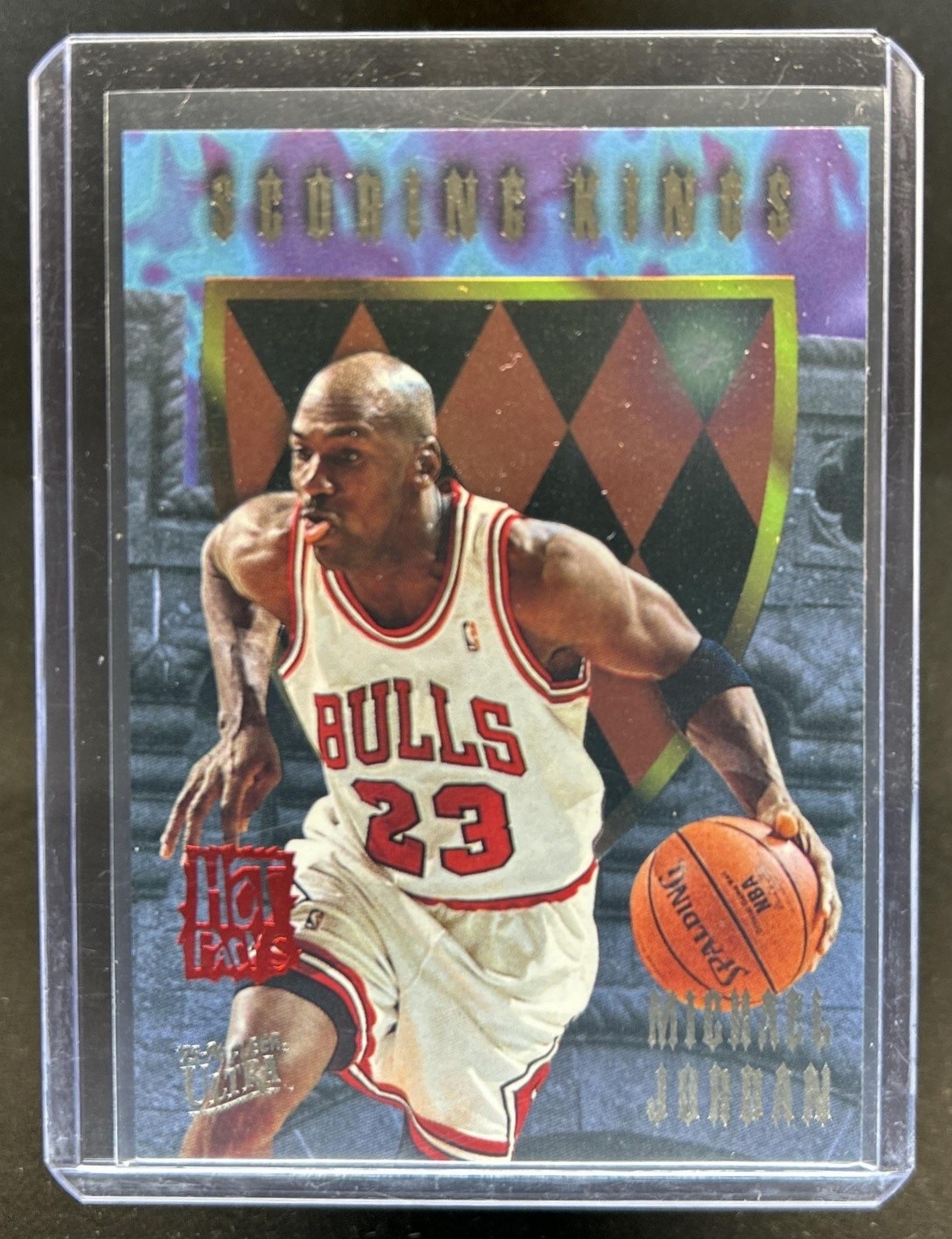 1995-96 Fleer Ultra Michael Jordan Scoring Kings Hot Packs #4 Bulls