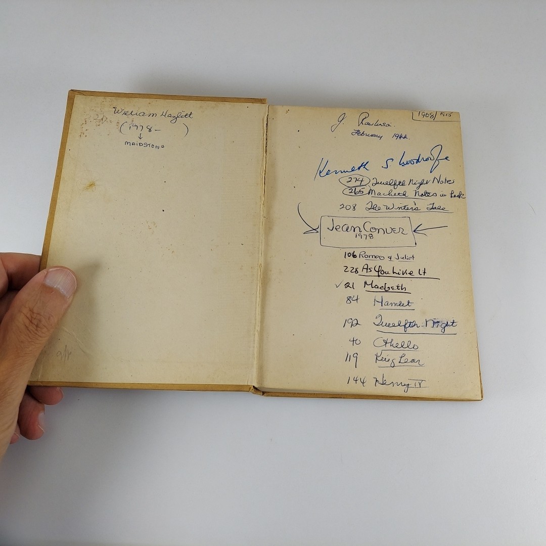 Characters of Shakespeares Plays William Hazlitt 1915 Cambridge University Press