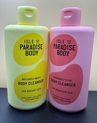 ISLE OF PARADISE Brilliantly Bright & Confidently Clear Body Cleanser | 11.15oz