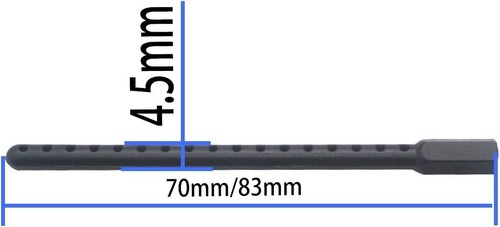 8Pcs ShareGoo Plastic Body Post Mounts RC Car Shell Column Compatible 83mm - Picture 4 of 6