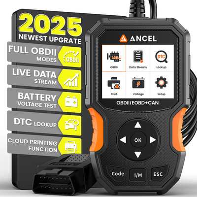 ANCEL AS300 Engine OBD2 Scanner Code Reader Battery Voltage Test Diagnostic Tool