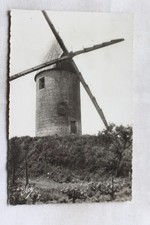 Cpsm, Saint Thomas de Conac, ancien moulin à vent de la croix, Charente Maritime