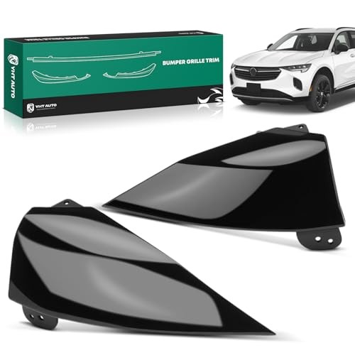  Front Left and Right Driver and Passenger Lower Side Bumper Cover Molding 