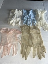 Lot Of 5 Assorted Pairs of Fancy Ladies Gloves