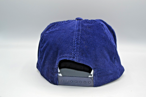Vintage Chicago Bears Navy Blue Corduroy Shell Hat Snapback Adjustable Hat - Picture 5 of 7