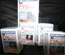 LOT of 5 SWOP-51 1/32 WW2 US aircrew sets, total of 10 figures + 10 bombs