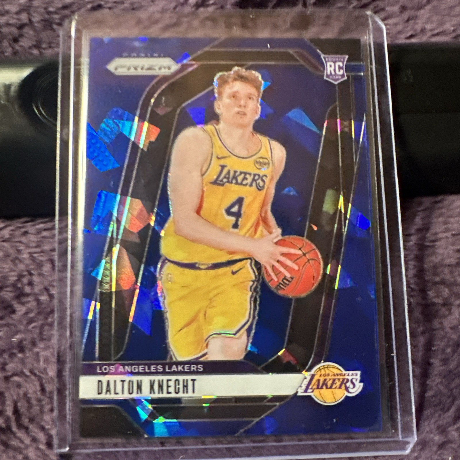 2024-25 Panini Prizm - Dalton Knecht #238 Blue Ice Prizm 1/125 (RC)