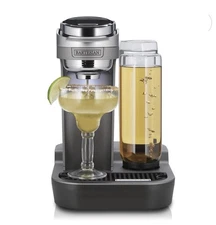 Bartesian Cocktail Machine Duet Premium 2-Bottle Home Bar 55310, Brand New