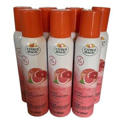 Natural Air Freshener Grapefruit Spray Citrus Magic Odor Eliminating 7 Pack