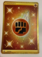 FIGHTING ENERGY 233/198 SECRET RARE CHILLING REIGN POKEMON HOLO NM on eBay