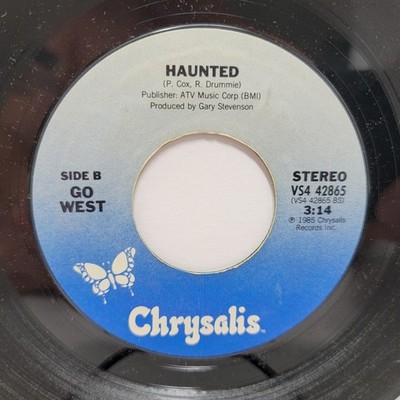 Go West Haunted / Call Me 7'' 45rpm M- Vinyl 80's Record 45