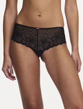 Chantelle XL Fleurs Lace Hipster Panty NWOT 12M40 Black