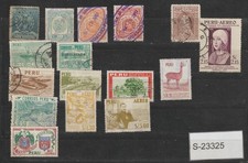 Peru mixed lot S-23325