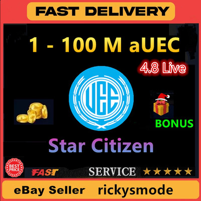 Star Citizen aUEC 1-100M Ver 4.8.1 LIVE UEC Fast delivery  Virtual Item