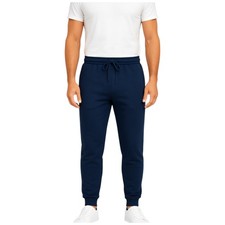 Joggers Mens Boys Adults Jogging Bottoms Lined Plain Pockets Sizes S-5XL NEW