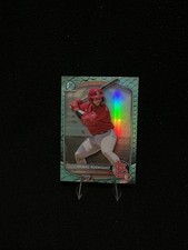 2025 Bowman Draft - Chrome Rainiel Rodriguez #BDC-72 Aqua Reptilian /125