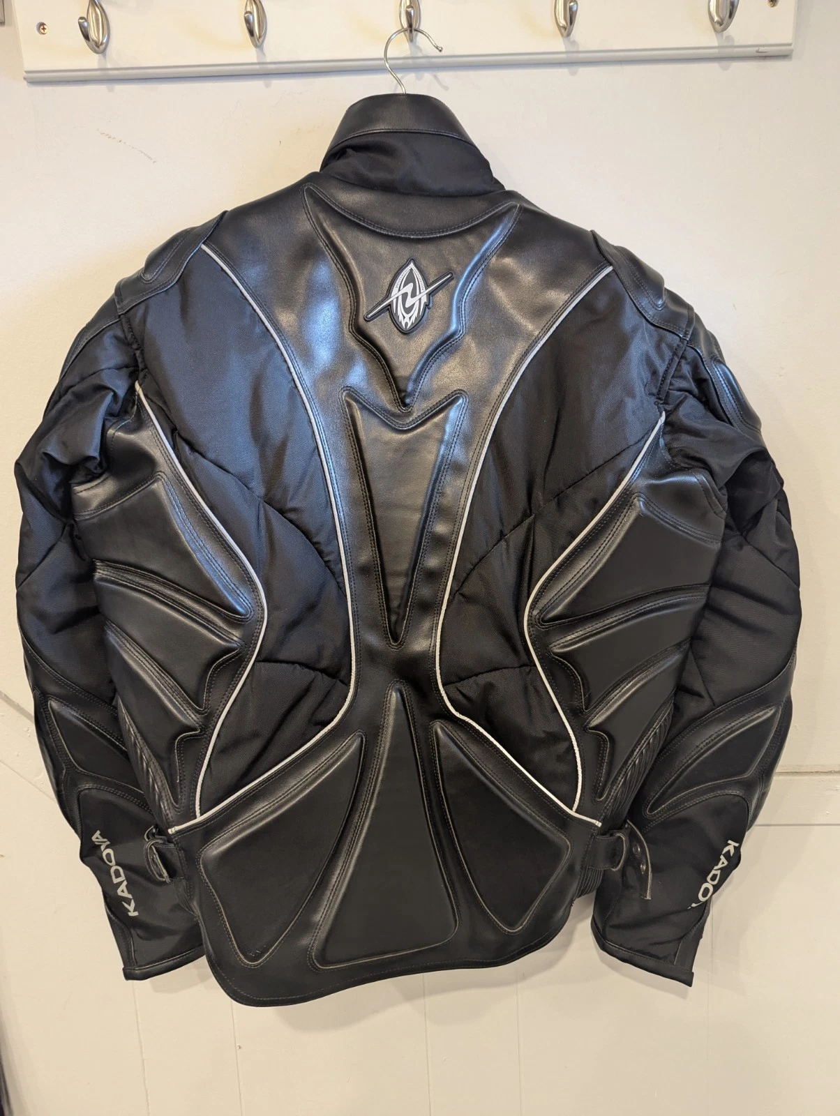 Kadoya Cybernation Vintage 2000s Motorcycle Leather Jacket - product detail image 2