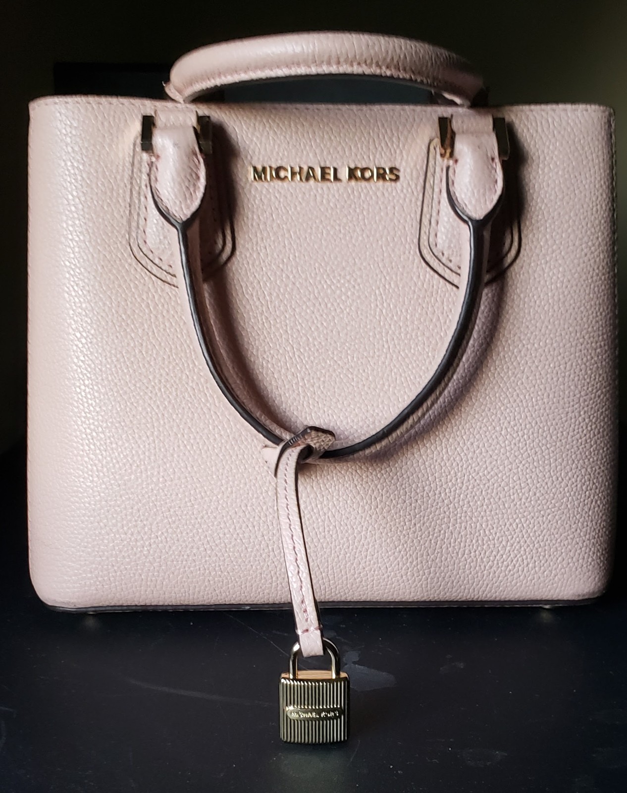 Michael Kors Adele Leather Medium Messenger Cross… - image 3