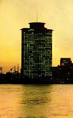 Postcard International trade mart, Louisiana