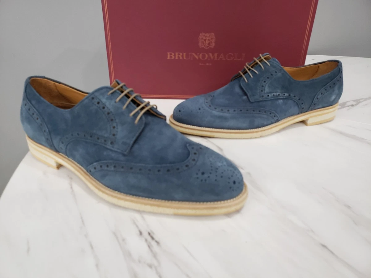 Bruno Magli Blue Dress Shoes for Men for sale | eBay display picture 1