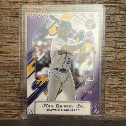 2025 Topps Pristine - Ken Griffey Jr #249 Purple Refractor /99  Seattle Mariners