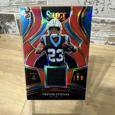 2025 Panini Select Trevor Etienne Draft Selections Prizm #DSM-TEE Panthers