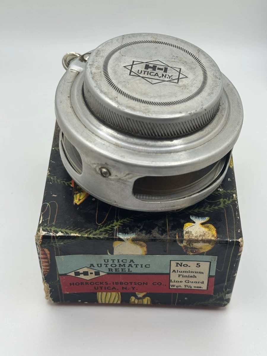 Moulinet De Pêche Vintage Horrocks-Ibbotson - Bakélite - Eau Salée - Fabriqué Aux USA - RARE