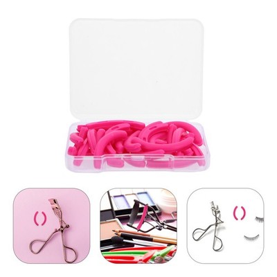 30Pcs Rosy Eyelash Curler Replacement Pads Rubber Cushions with Firm Grip
