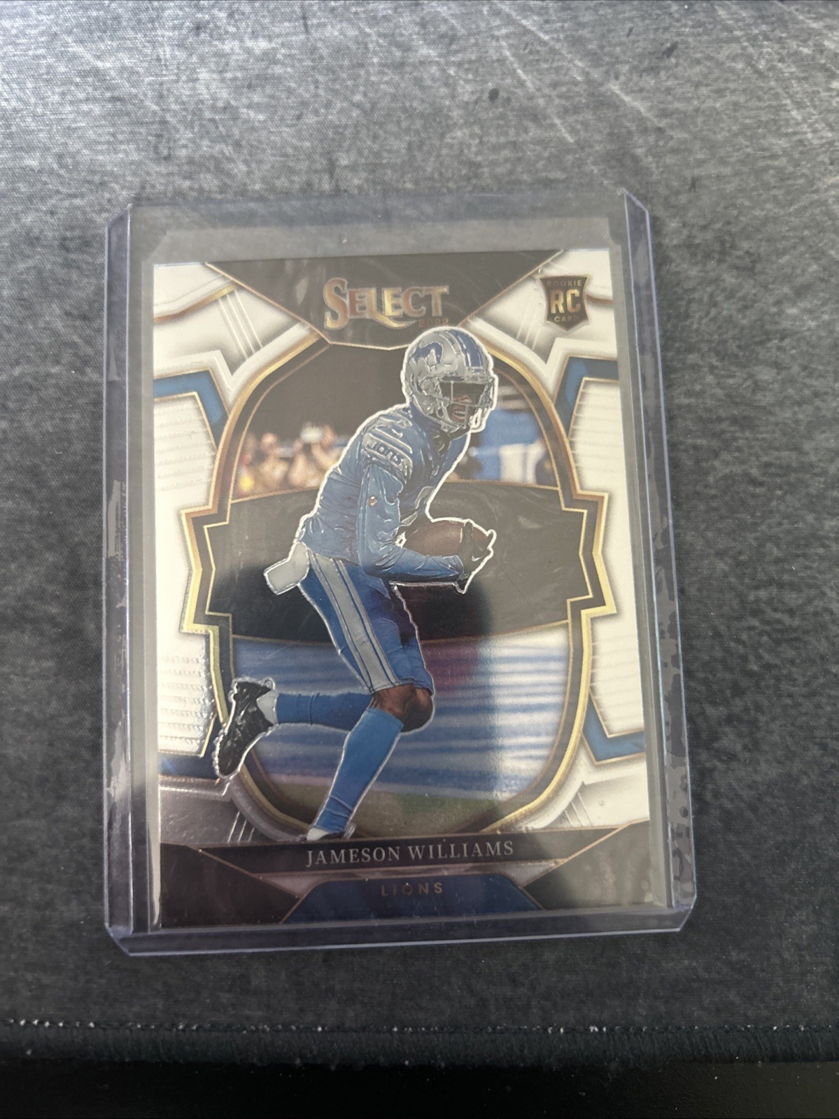 2022 Panini Select #57 Jameson Williams Silver Prizm