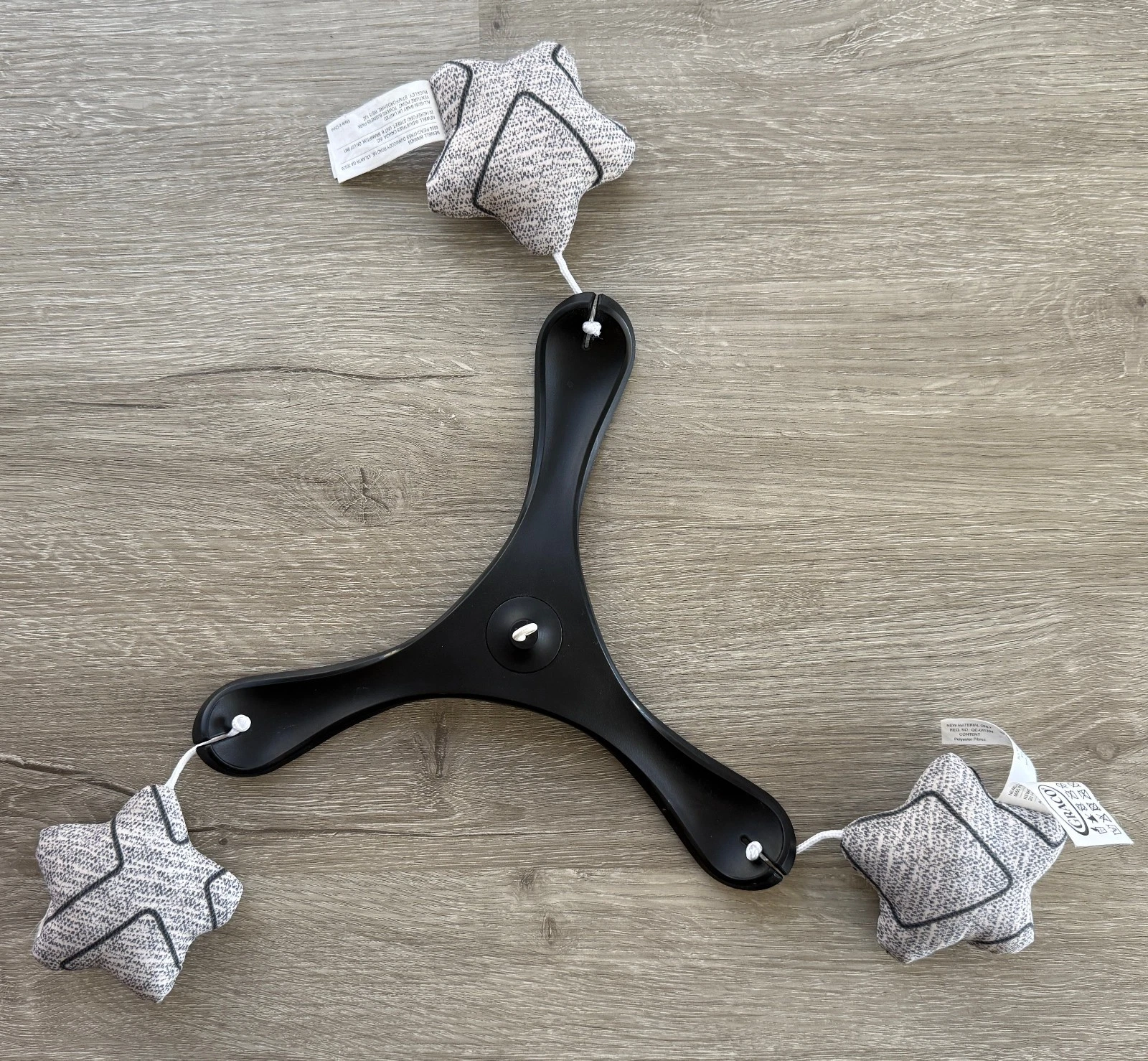 Graco DuetConnect LX Swing REPLACEMENT MOBILE Stars PART ONLY Asher Black Gray
Opens in a new window