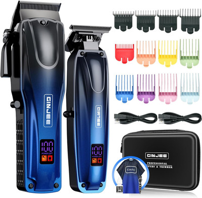 Professional Hair Clippers for Men Cordless & Corded - Rechargeable Barber Clipp